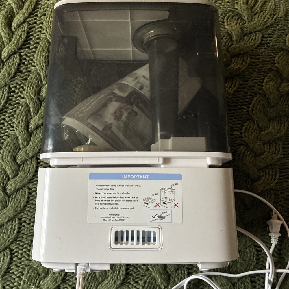LEVOIT Classic 300S Humidifier 6L Cool Mist Smart App Voice Control Gray EUC - Picture 3 of 8
